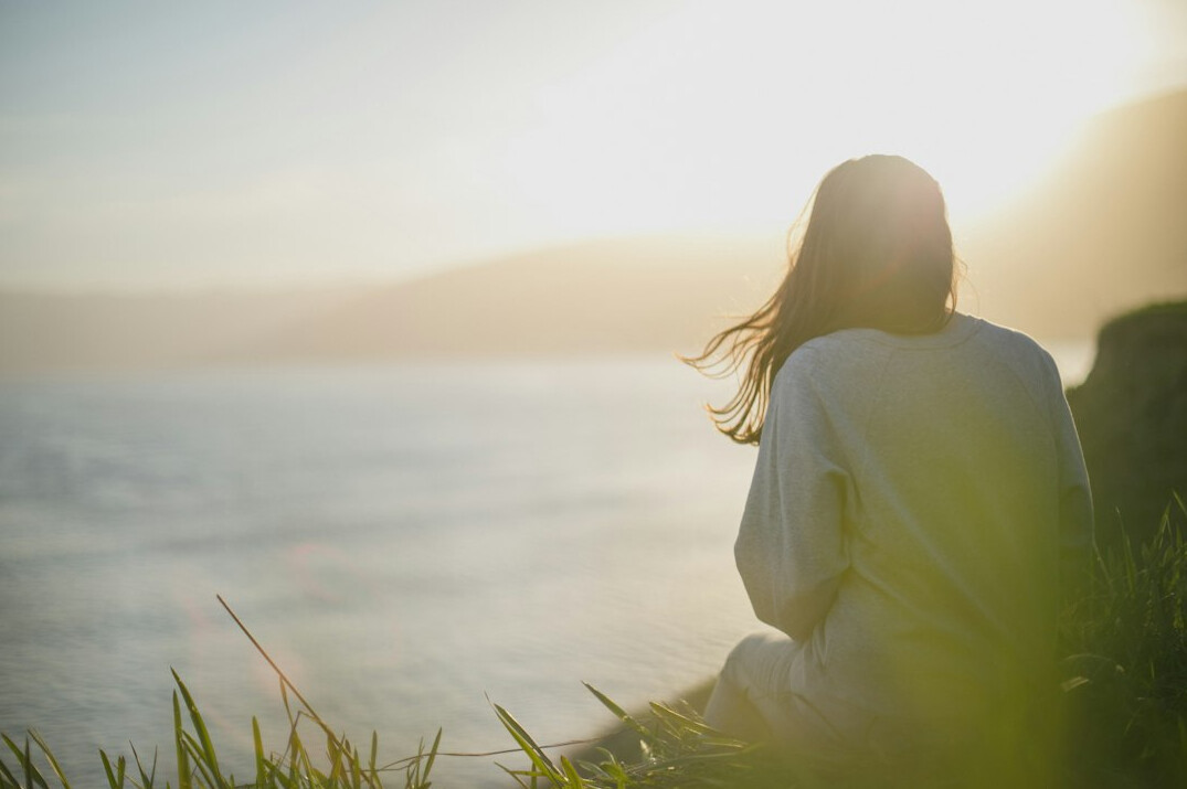 woman practicing mindfulness meditation